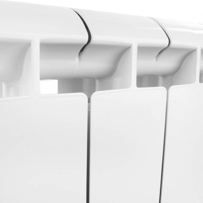 Биметаллический радиатор Global STYLE EXTRA 500, 4 секций, нижнее правое подключение, белый