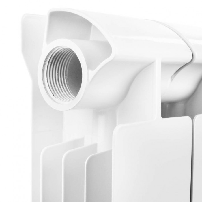 Биметаллический радиатор Global STYLE EXTRA 500, 4 секций, нижнее правое подключение, белый