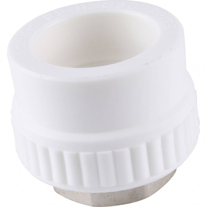 Муфта комбинированная Kalde под шестигранник (внутр. резьба, 50x1 1/2 ) для полипропиленовых труб под сварку