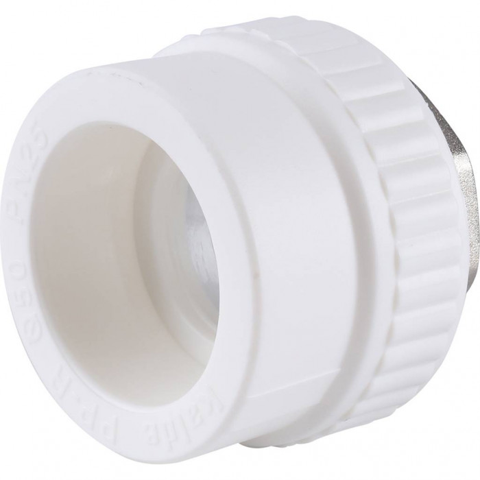 Муфта комбинированная Kalde под шестигранник (внутр. резьба, 50x1 1/2 ) для полипропиленовых труб под сварку