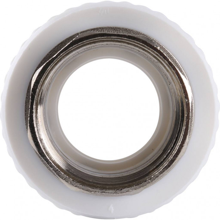 Муфта комбинированная Kalde под шестигранник (внутр. резьба, 50x1 1/2 ) для полипропиленовых труб под сварку