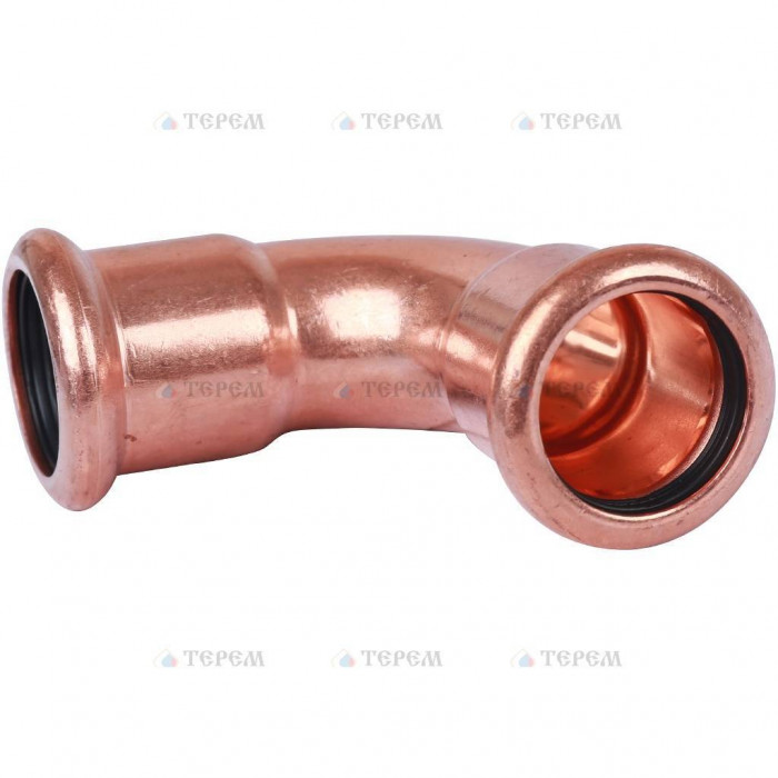 Sanha 6002A, отвод 90° ВПр-ВПр, 22, для медных труб прессовой