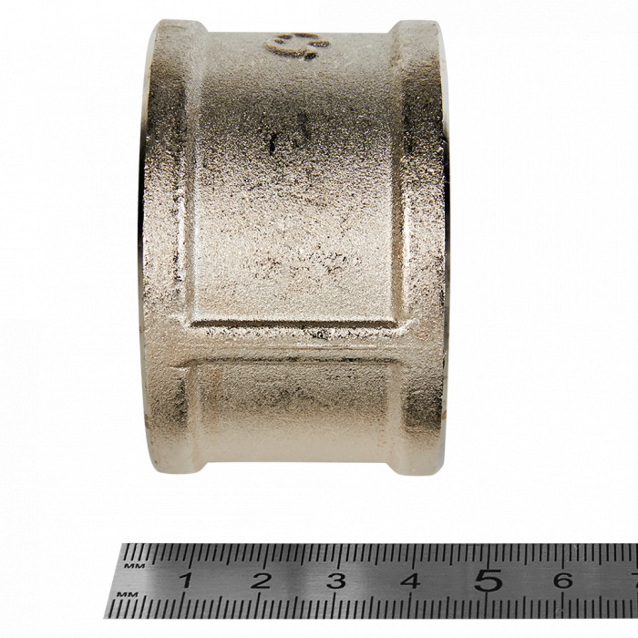 STOUT Муфта ВВ никелированная 2