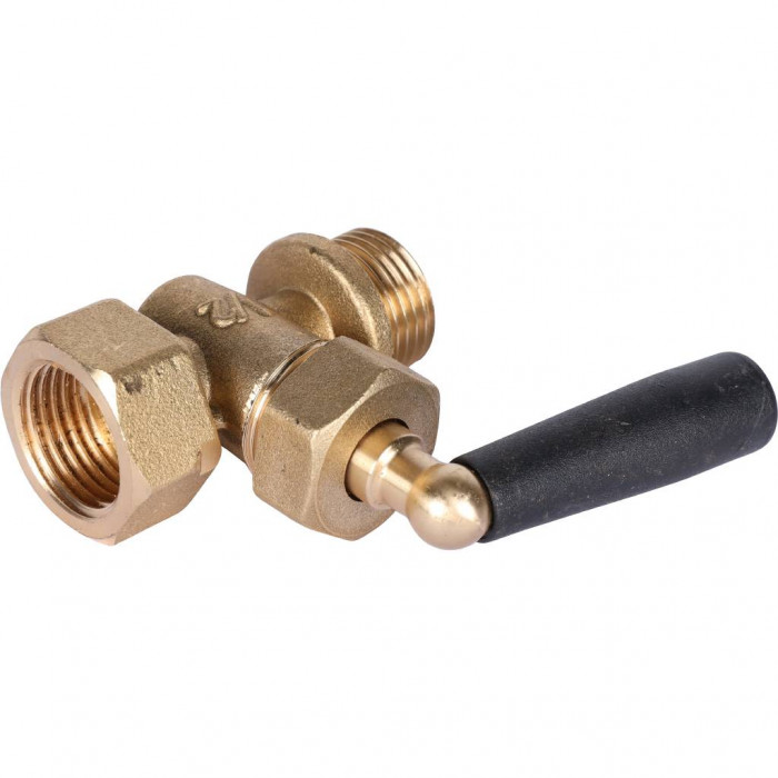STOUT SMN-0010-000215 кран для манометра, ВР/НР, 1/2