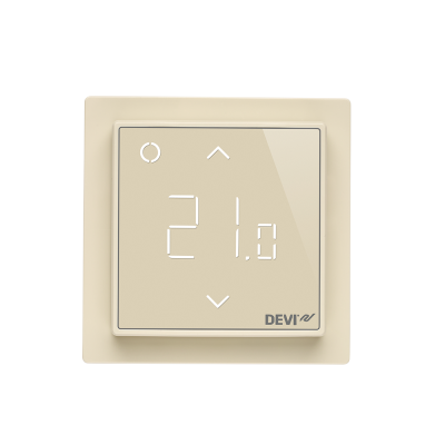 Терморегулятор DEVIreg™ Smart интеллектуальный с Wi-Fi, бежевый, 16А