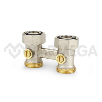 Узел нижнего подключения Varmega VM14111 3/4&quot;, прямой, для двухтрубных систем