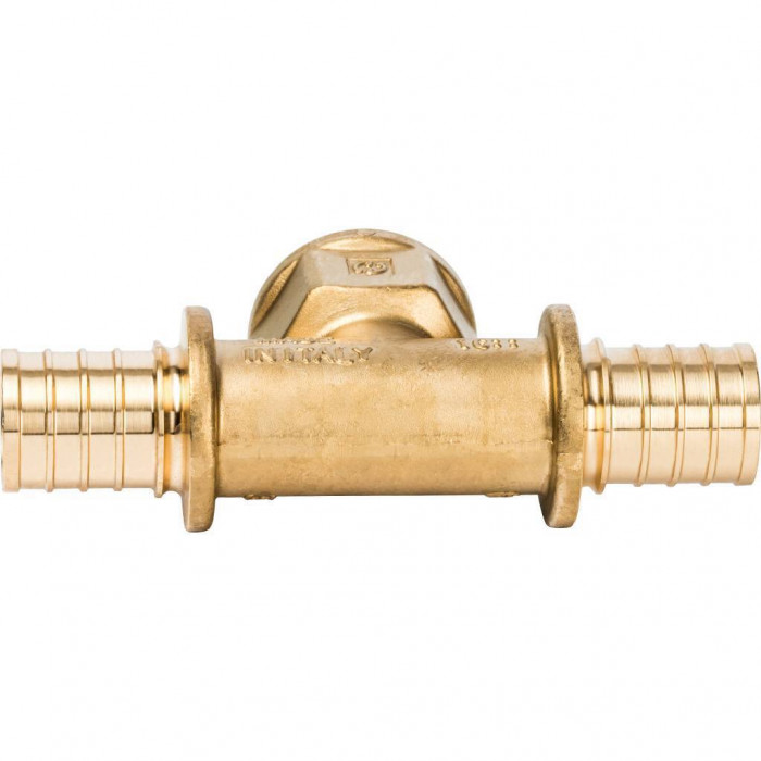 STOUT Тройник-переходник с внутренней резьбой 32xR 1 для труб из сшитого полиэтилена аксиальный