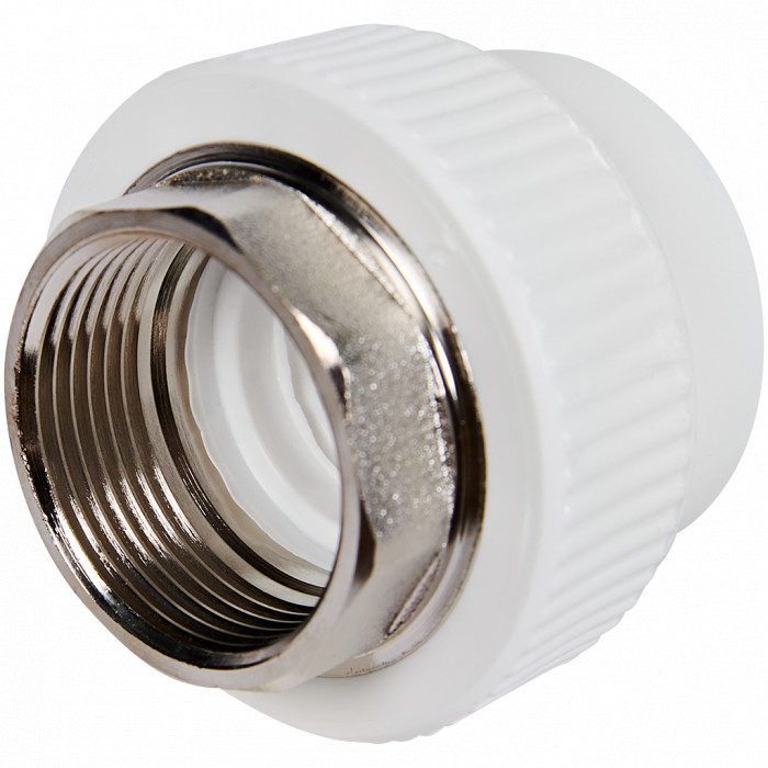Pro Aqua PA22520P Pro Aqua d= 40-1.1/4 PP-R Муфта комбинированная под ключ ВР Белая