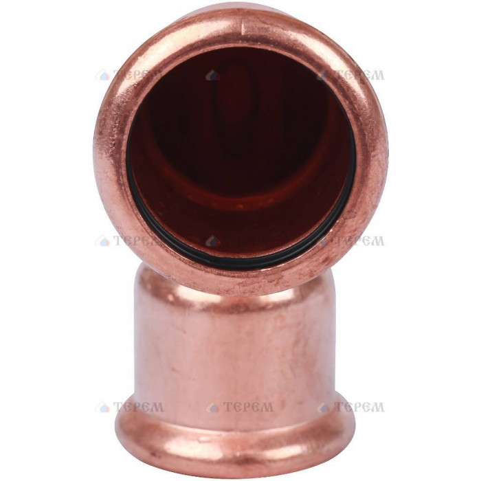 Sanha 6002A, отвод 90° ВПр-ВПр, 28, для медных труб прессовой