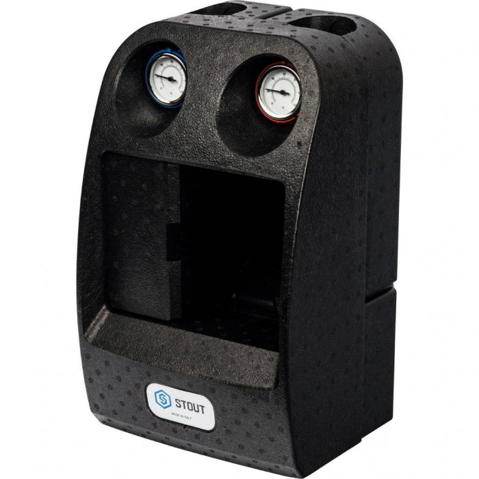 STOUT Насосная группа с 3-ходовым приводным смесителем 1 1/4" без насоса DN 32, 39 kW[DT10°C]