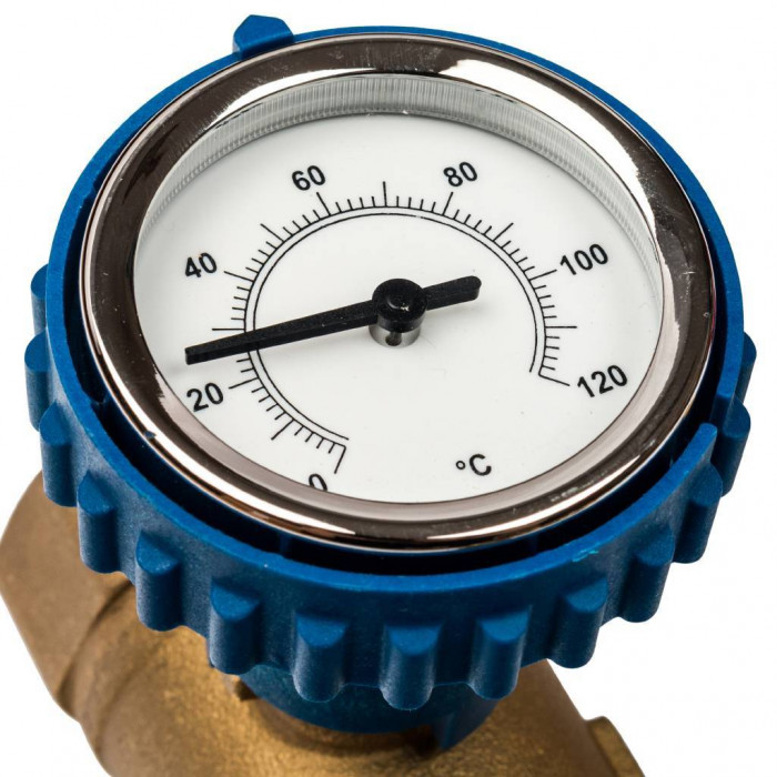 STOUT Насосная группа с 3-ходовым приводным смесителем 1 1/4" без насоса DN 32, 39 kW[DT10°C]