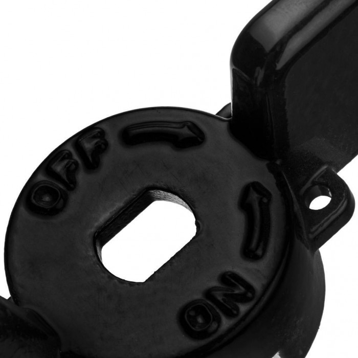 STOUT Ручка-бабочка для шарового крана STOUT 1"- 1 1/4" (Чёрная)