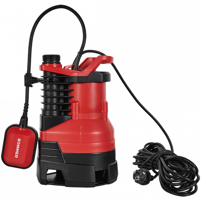 Насос дренажный ROMMER PROFI, кабель 10м, 400 Вт, для грязной воды