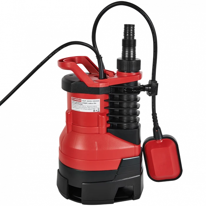 Насос дренажный ROMMER PROFI, кабель 10м, 400 Вт, для грязной воды