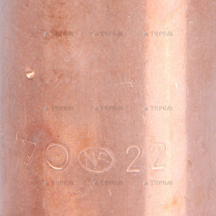 Sanha 5270 муфта ВП-ВП, медь 22, для медных труб под пайку