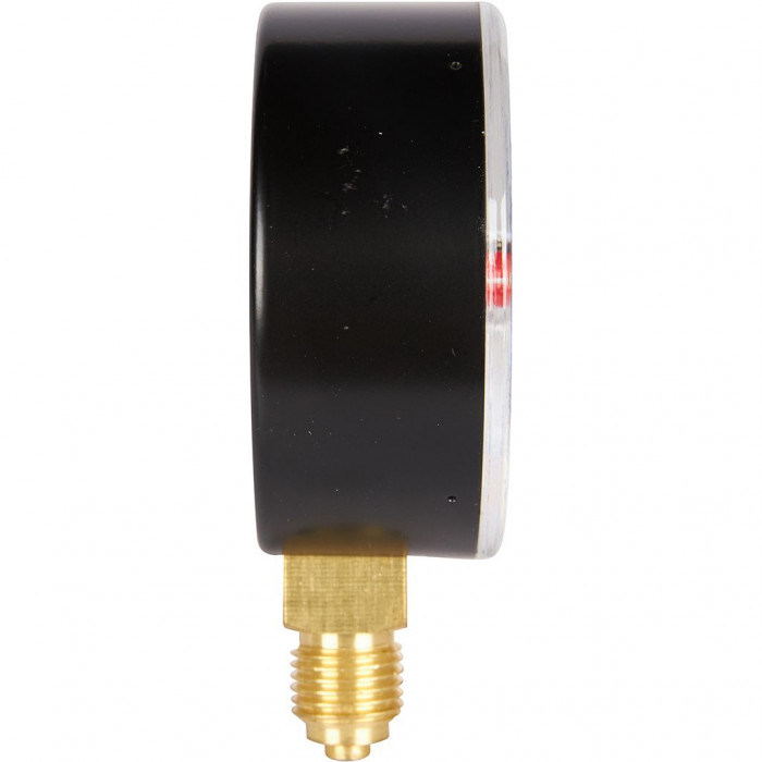 RIM-0008-630408 Манометр ROMMER радиальный с указателем предела. Корпус Dn 63 мм 1/4 , 0...4 бар, кл.2.5