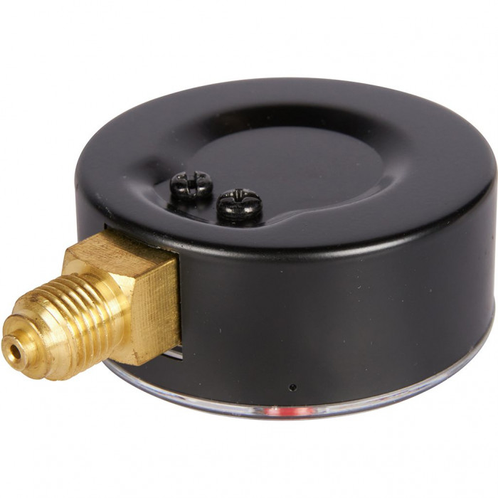 RIM-0008-630408 Манометр ROMMER радиальный с указателем предела. Корпус Dn 63 мм 1/4 , 0...4 бар, кл.2.5