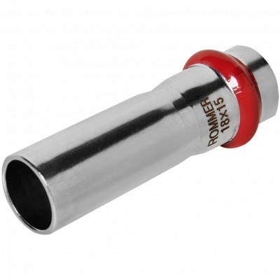 ROMMER RSS-0020-001815 Муфта переходная-НПр, 18х15, из нержавеющей стали прессовой