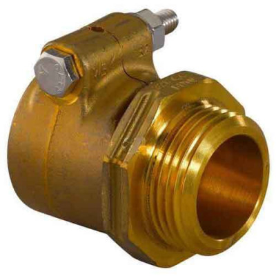 Usystems зажимной наконечник с наружной резьбой для полимерных труб PN6 25x2,3-R1&quot;НР '1Ф