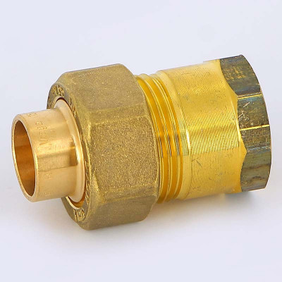 Разъемное соединение пайка-В с коническим уплотнением VIEGA 15х1/2&quot;