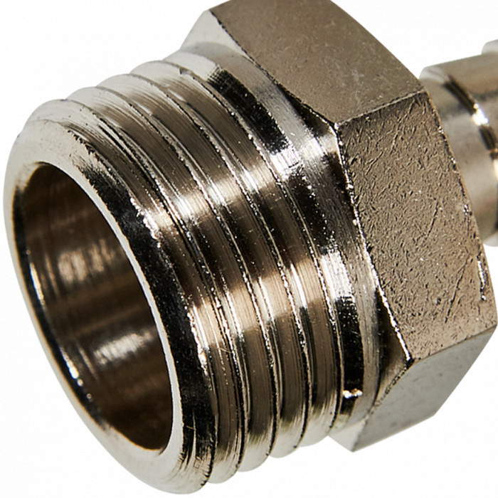 STOUT Штуцер НР никелированный 1/2 x10