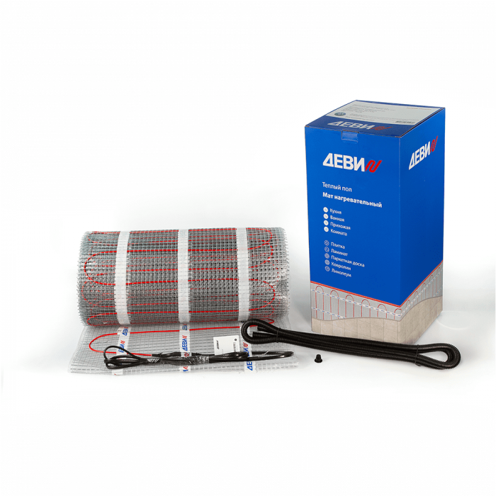 Нагревательный мат ДЕВИ Comfort Mat-150T   1350 Вт   230 В   9 м2