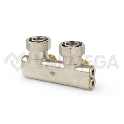 Узел нижнего подключения Varmega VM13901, 3/4&quot;EKх3/4&quot;EK НР-ВР, угловой, перекрестный