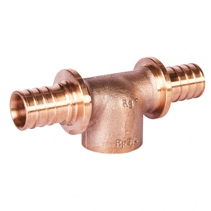 REHAU RAUTITAN Тройник с внутренней резьбой на боковом проходе 25-Rp3/4-25 для труб из сшитого полиэтилена