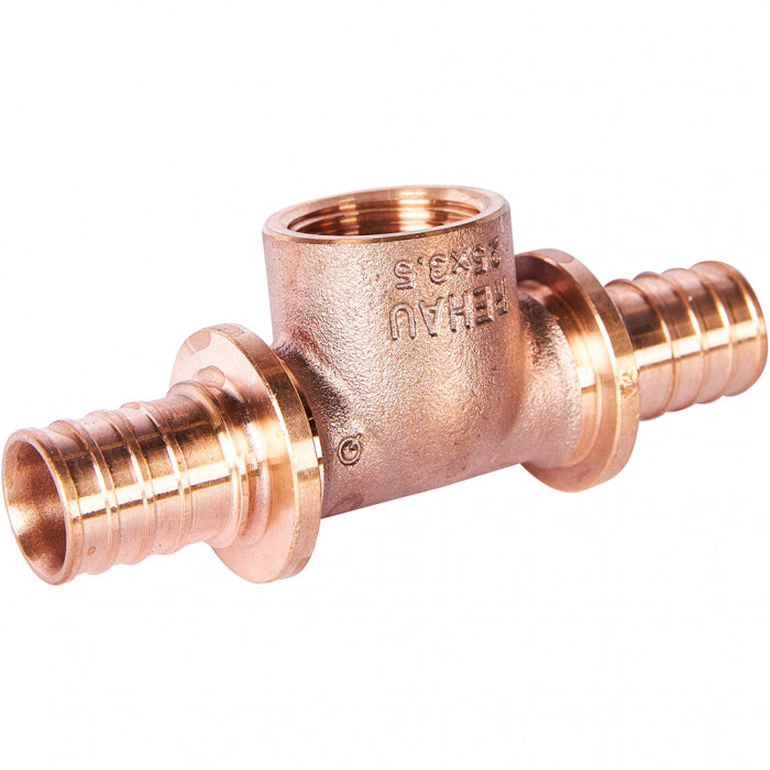 REHAU RAUTITAN Тройник с внутренней резьбой на боковом проходе 25-Rp3/4-25 для труб из сшитого полиэтилена