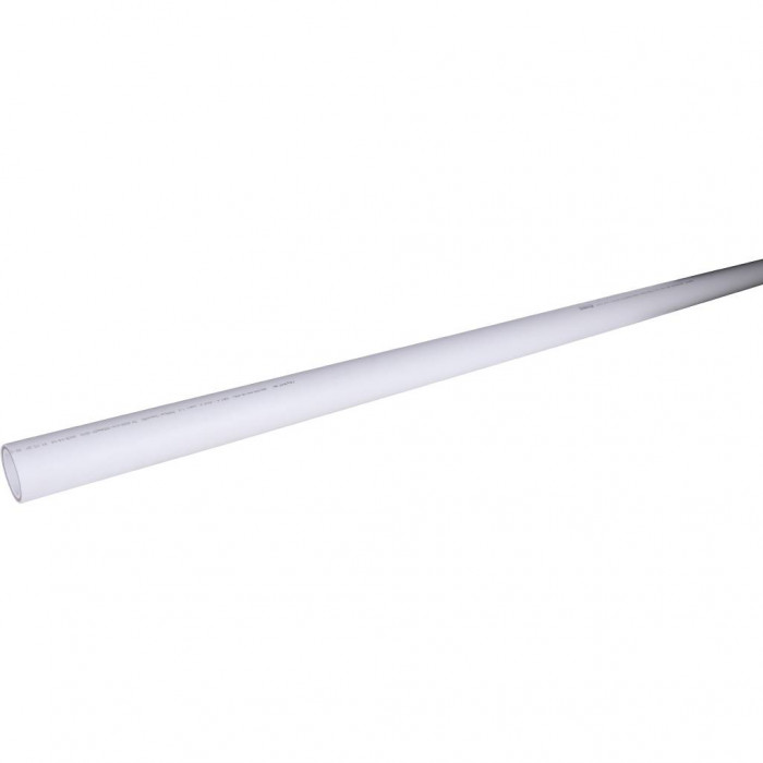 Труба полипропиленовая армированная Политэк d=63х8,6 (PN 20) (стекловолокно) (цвет белый)