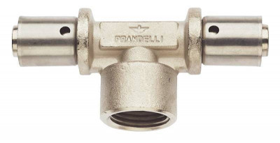 Prandelli Multyrama Тройник с внутренней резьбой (20х2,0)х1/2