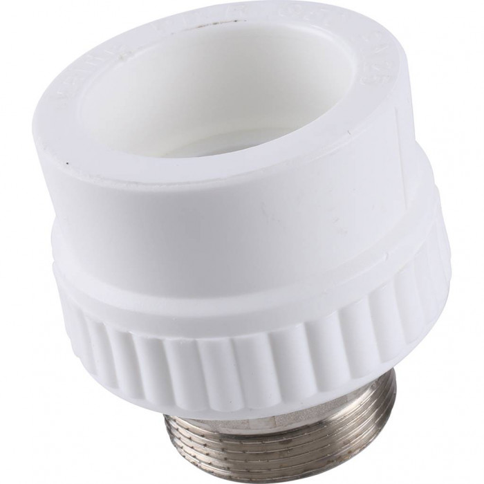 Муфта комбинированная Kalde под шестигранник (наруж. резьба, 50x1 1/2 ) для полипропиленовых труб под сварку