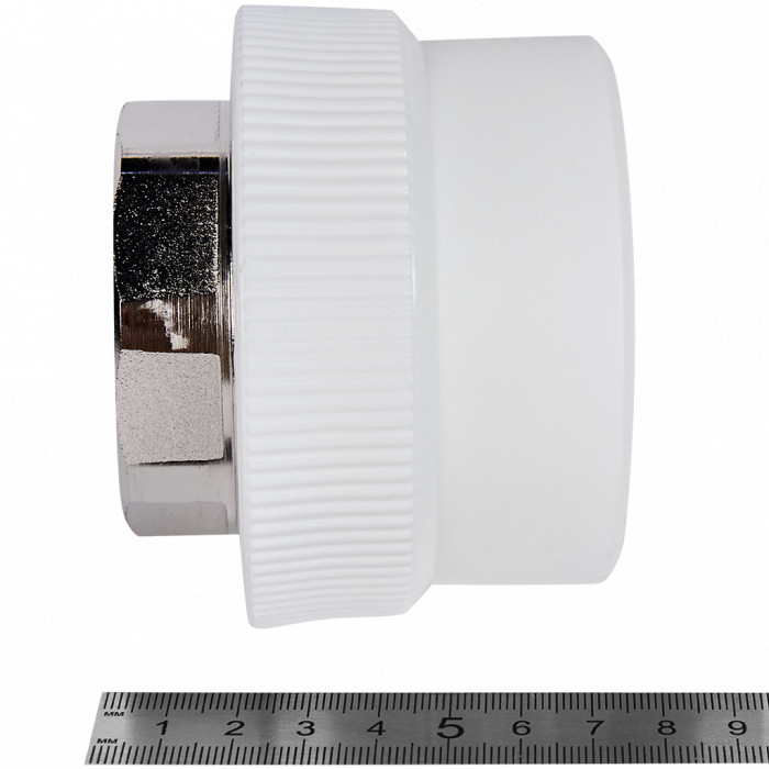 Pro Aqua PA22524P Pro Aqua d= 63-2 PP-R Муфта комбинированная под ключ ВР Белая