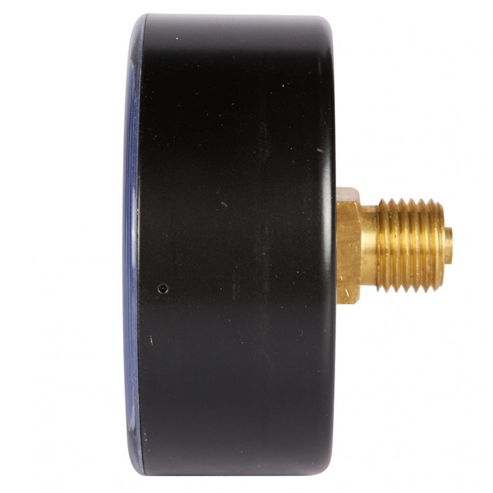 RIM-0009-630608 Манометр ROMMER аксиальный. Корпус Dn 63 мм 1/4 , 0...6 бар, кл.2.5