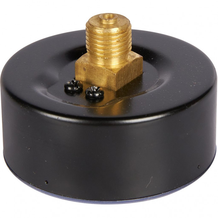 RIM-0009-630608 Манометр ROMMER аксиальный. Корпус Dn 63 мм 1/4 , 0...6 бар, кл.2.5