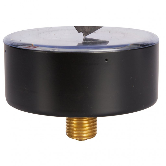 RIM-0009-630608 Манометр ROMMER аксиальный. Корпус Dn 63 мм 1/4 , 0...6 бар, кл.2.5