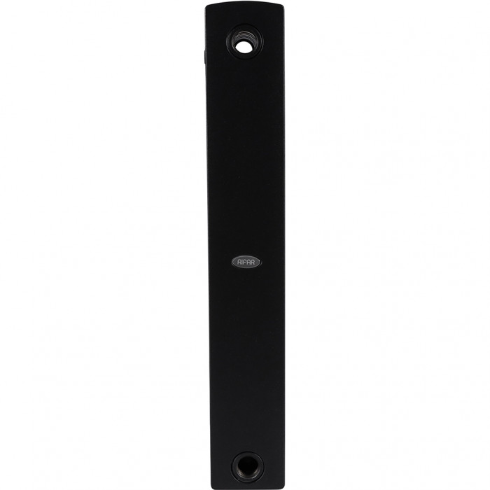 Биметаллический радиатор RIFAR SUPReMO 500, 4 секций, боковое подключение, черный