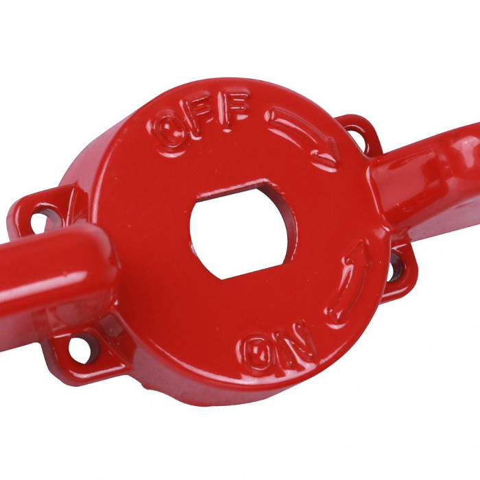 STOUT Ручка-бабочка для шарового крана STOUT 1"- 1 1/4" (Красная)