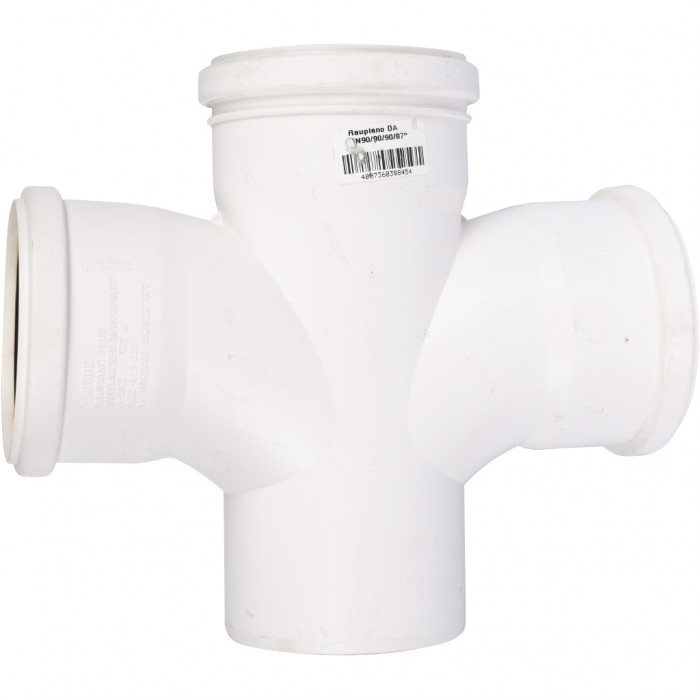 Крестовина REHAU 90/90/90/87° max flow (гидравлически оптимизированный радиус) (11237141001)