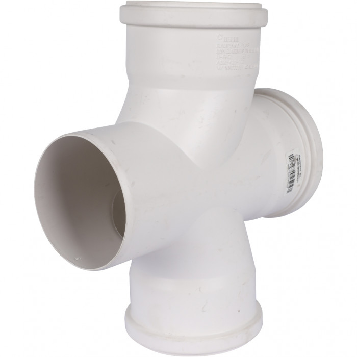 Крестовина REHAU 90/90/90/87° max flow (гидравлически оптимизированный радиус) (11237141001)