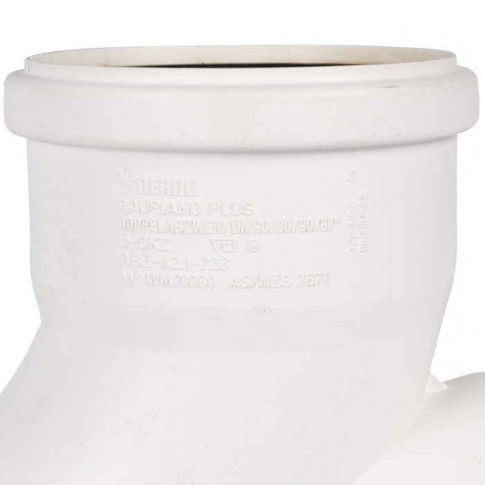 Крестовина REHAU 90/90/90/87° max flow (гидравлически оптимизированный радиус) (11237141001)