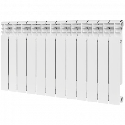 ROMMER Profi BM 500 (BI500-80-80-150) 12 секции радиатор биметаллический (RAL9016)
