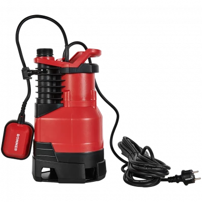 Насос дренажный ROMMER PROFI, кабель 10м, 900 Вт, для грязной воды