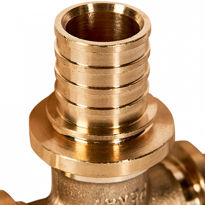 Тройник REHAU с увеличенным боковым проходом 16-20-16 MX для труб из сшитого полиэтилена аксиальный