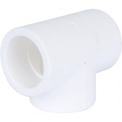 Тройник Kalde d=32 для полипропиленовых труб под сварку (цвет белый)
