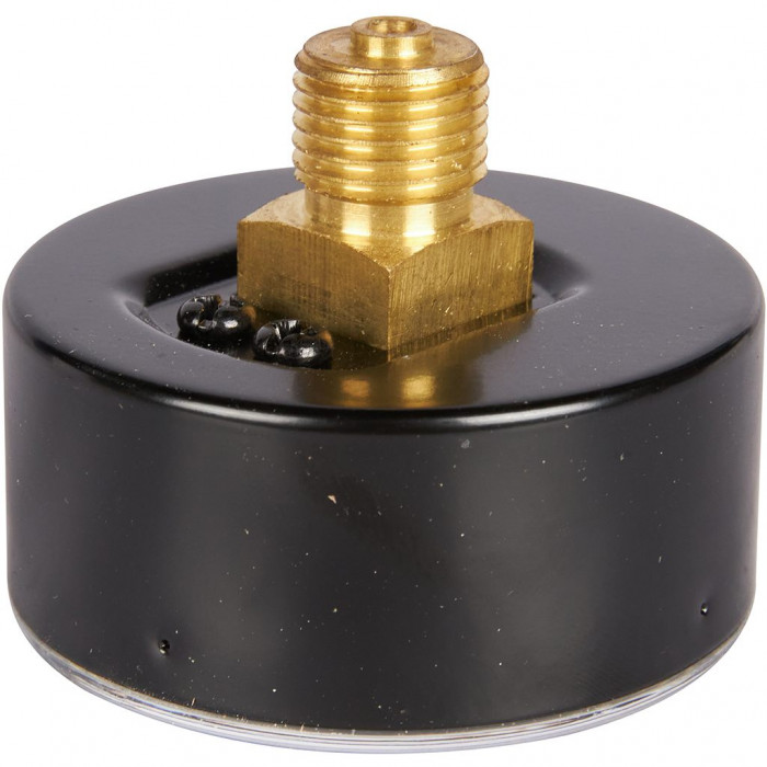 RIM-0009-500608 Манометр ROMMER аксиальный. Корпус Dn 50 мм 1/4 , 0...6 бар, кл.2.5