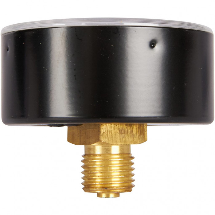 RIM-0009-500608 Манометр ROMMER аксиальный. Корпус Dn 50 мм 1/4 , 0...6 бар, кл.2.5