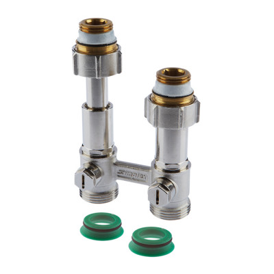 Узел нижнего подключения телескопический ET2/50 угловой