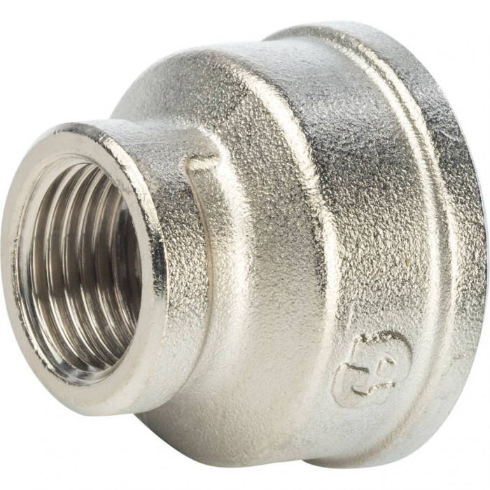 STOUT Муфта ВВ переходная никелированная 1 X1/2