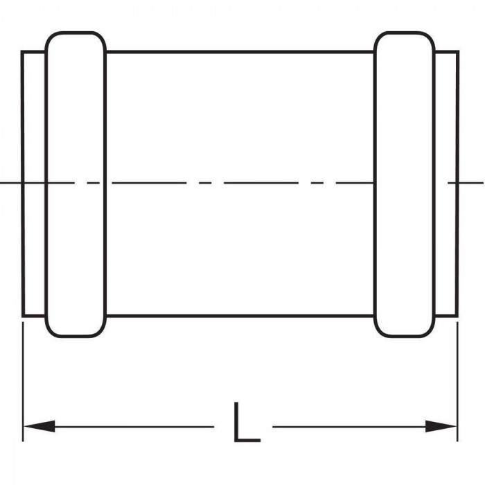 Муфта надвижная REHAU 75 (11215741002)